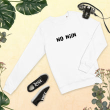 Load image into Gallery viewer, No niin Unisex eco-friendly sweatshirt