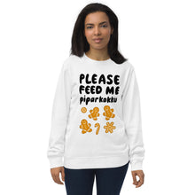 Load image into Gallery viewer, Feed me piparkakku Unisex eco-friendly sweatshirt