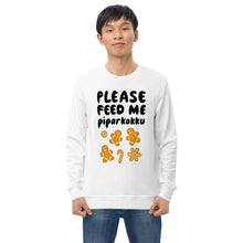 Load image into Gallery viewer, Feed me piparkakku Unisex eco-friendly sweatshirt