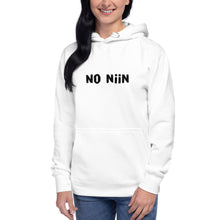 Load image into Gallery viewer, No niin Unisex Hoodie
