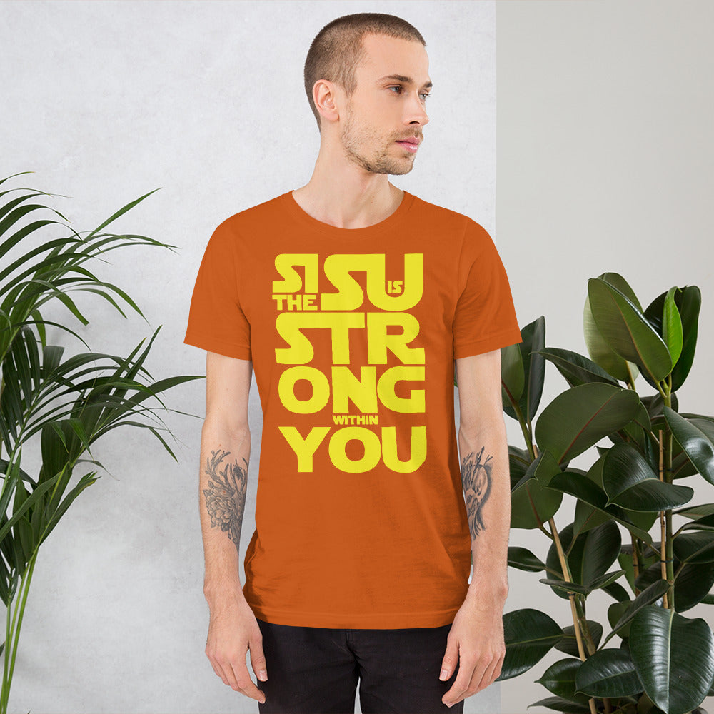 Sisu is strong Unisex T-Shirt - Finnish t-shirt from Very Finnish Problems