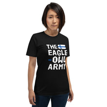 Load image into Gallery viewer, The eagle-owl army Finnish Sports T-Shirt - Finnish t-shirt from Very Finnish Problems