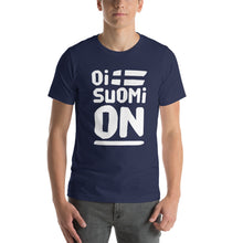 Load image into Gallery viewer, Oi suomi on Unisex T-Shirt