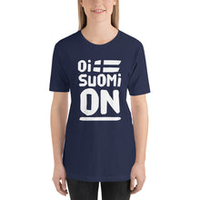 Load image into Gallery viewer, Oi suomi on Unisex T-Shirt