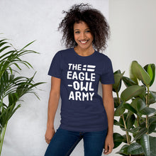 Load image into Gallery viewer, The eagle-owl army Finnish Sports T-Shirt - Finnish t-shirt from Very Finnish Problems