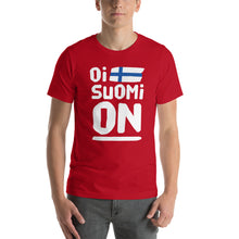 Load image into Gallery viewer, Oi suomi on Unisex T-Shirt
