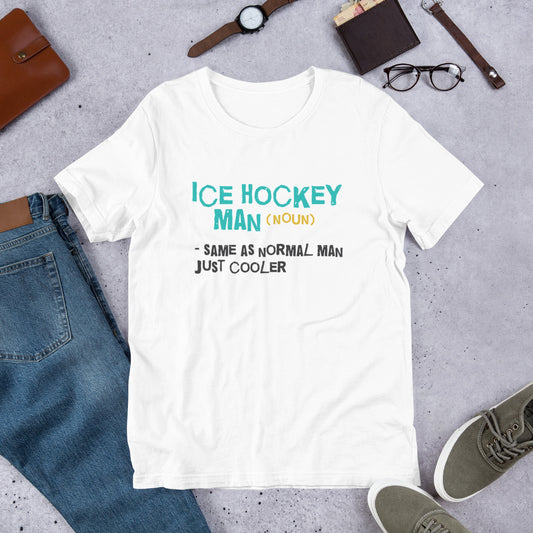 Ice Hockey Man Finnish Nature T-Shirt - alternate view - Very Finnish Problems