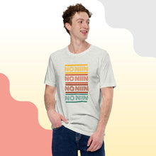 Load image into Gallery viewer, No niin retro unisex t-shirt