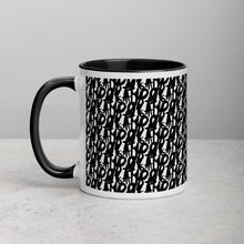 Load image into Gallery viewer, Guising Pattern Mug with Color Inside