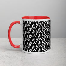 Load image into Gallery viewer, Guising Pattern Mug with Color Inside