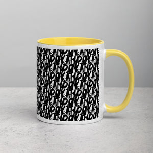 Guising Pattern Mug with Color Inside