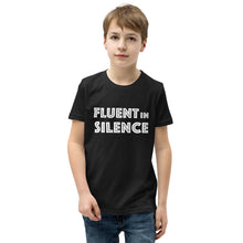 Load image into Gallery viewer, Fluent in silence Youth T-Shirt