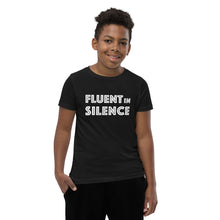 Load image into Gallery viewer, Fluent in silence Youth T-Shirt