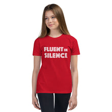 Load image into Gallery viewer, Fluent in silence Youth T-Shirt
