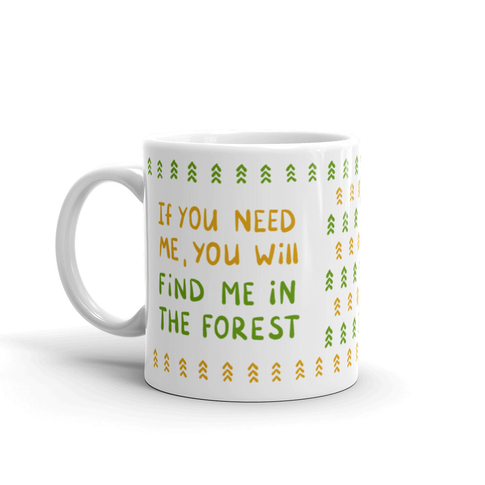 Forest Person Finnish nature mug, Very Finnish Problems