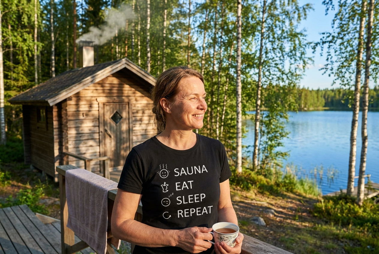 Finnish Sauna T-Shirts, Hoodies & Gifts