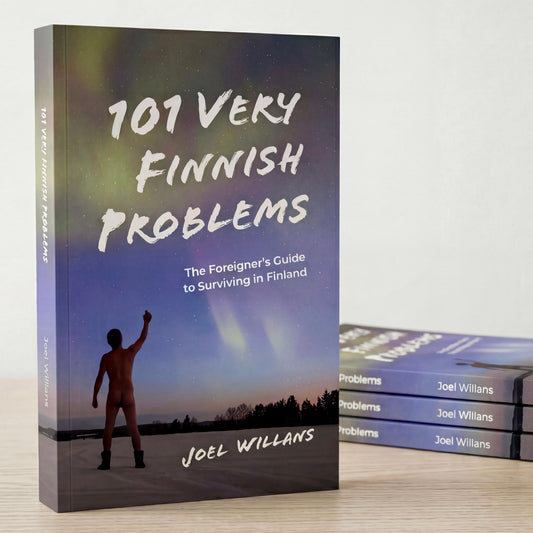 101 Very Finnish Problems book cover by Joel Willans