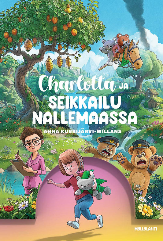 Charlotta ja Seikkailu Nallemaassa – Signed Finnish Children's Book (Hardback, Ages 6–10)
