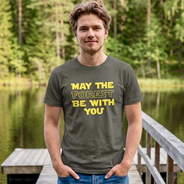 May the Forest Be with You Finnish Nature T-Shirt