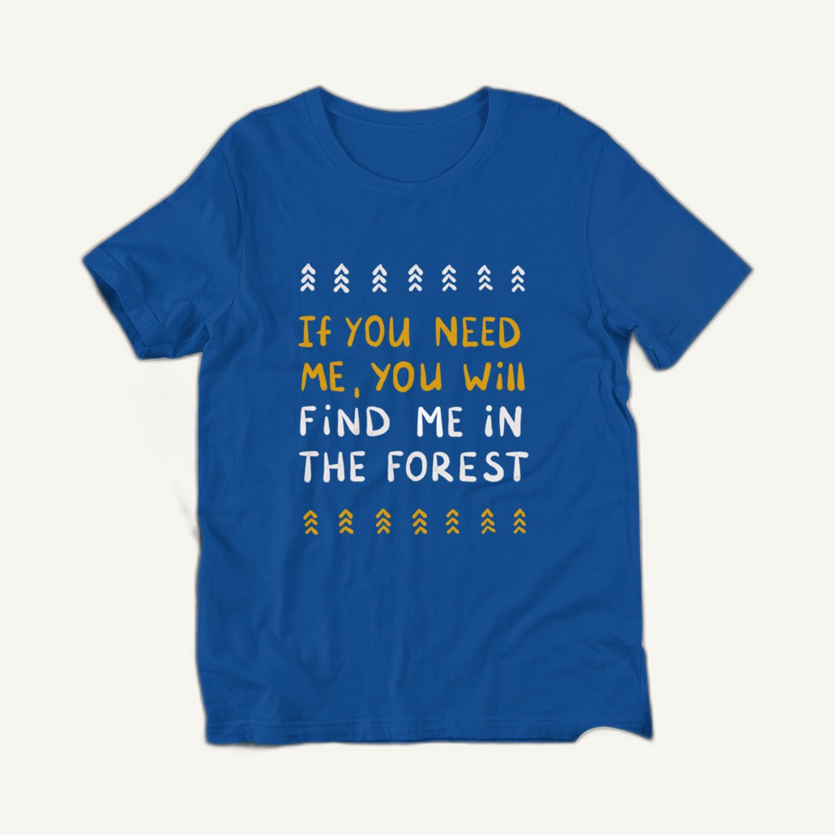 Blue Forest Person t-shirt flat
