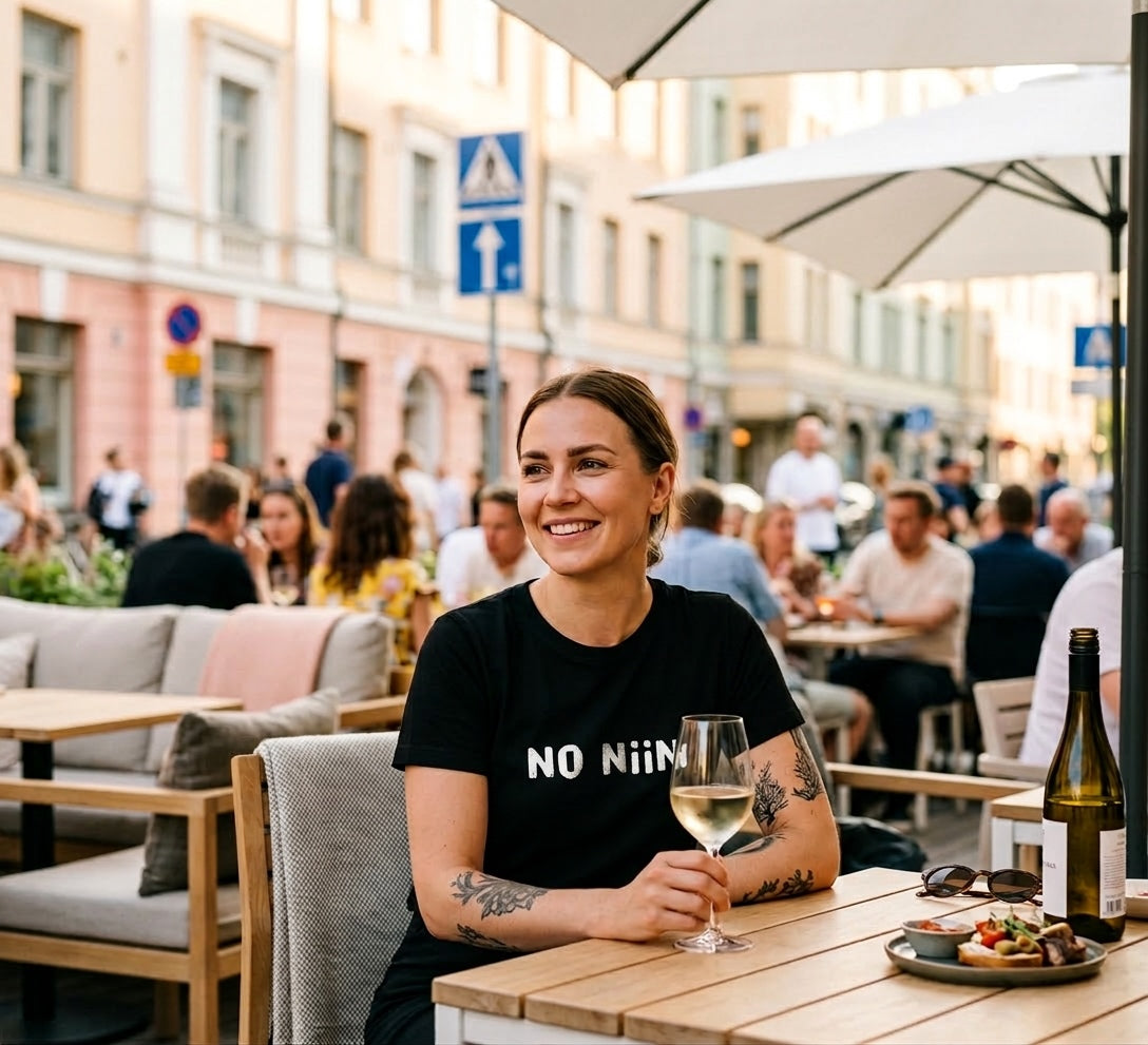 No niin Finnish Language T-Shirt