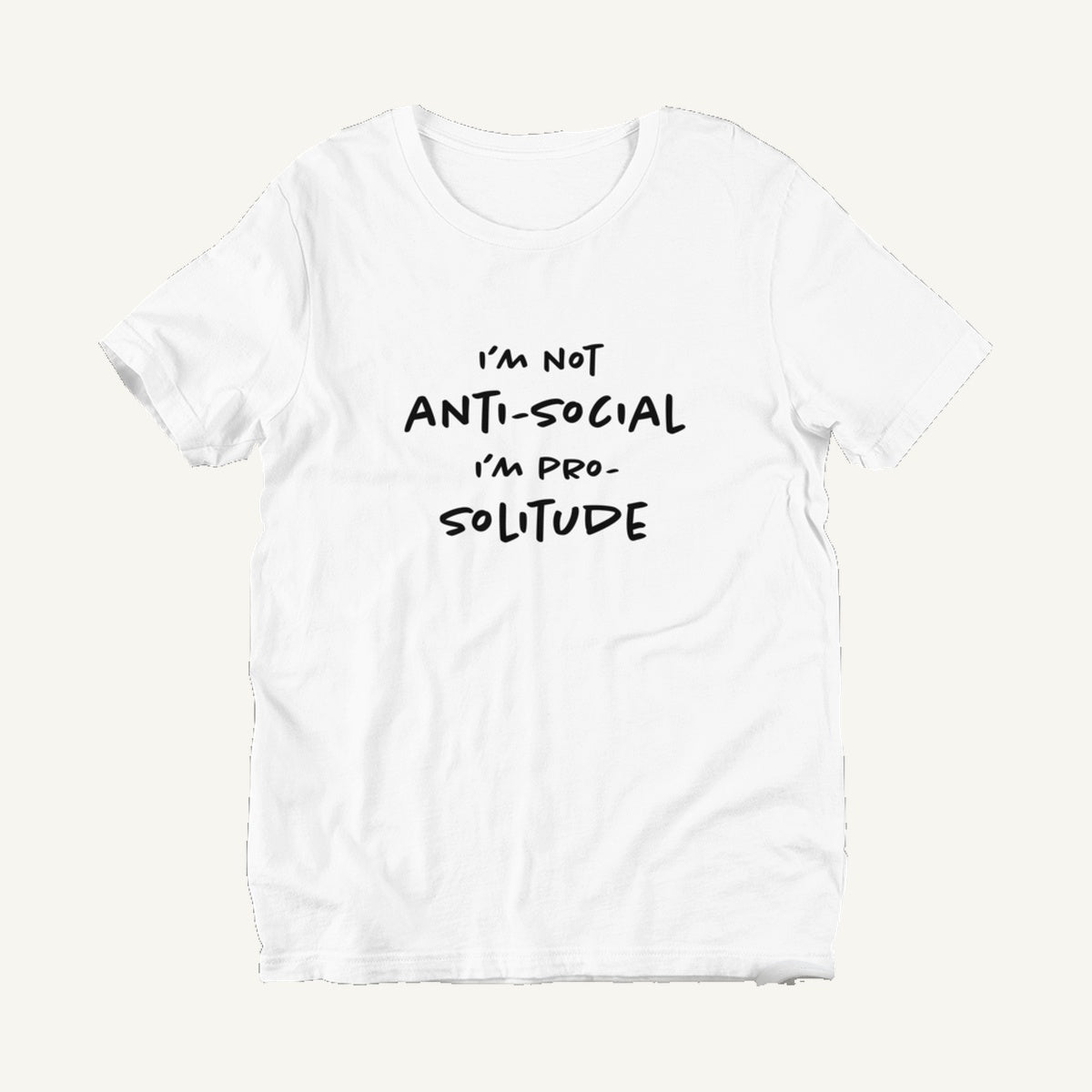 White Solitude Finnish t-shirt by Very Finnish Problems