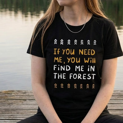 Forest Person, print close-up for product cards