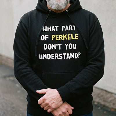 What Part of Perkele, print close-up for product cards