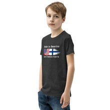 Load image into Gallery viewer, Made in American with Finnish parts Youth Short Sleeve t-Shirt
