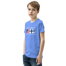 Load image into Gallery viewer, Made in American with Finnish parts Youth Short Sleeve t-Shirt
