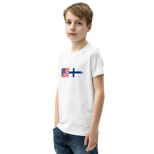 Made in American with Finnish parts Youth Short Sleeve t-Shirt