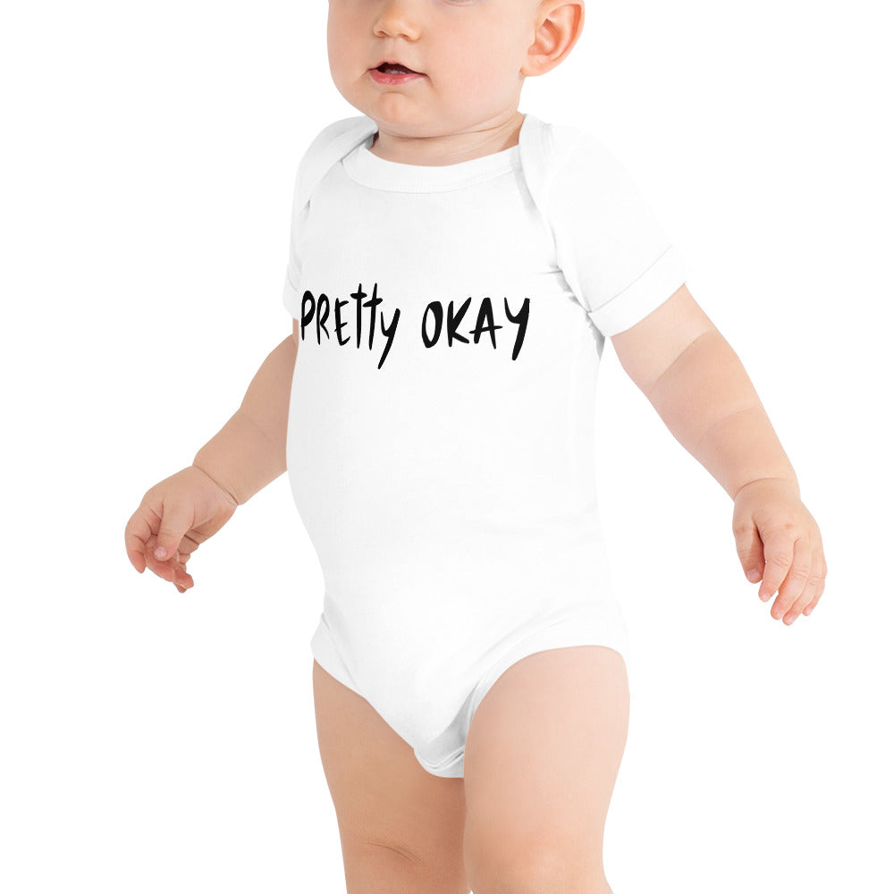 Pretty Okay Baby short Finnish Baby Bodysuit - Finnish baby bodysuit from Very Finnish Problems