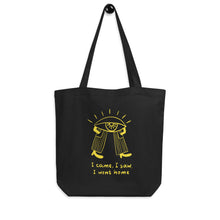 Load image into Gallery viewer, Read people / I came saw went home Eco Tote Bag
