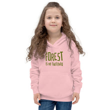 Load image into Gallery viewer, Forest is my backyard Kids Hoodie
