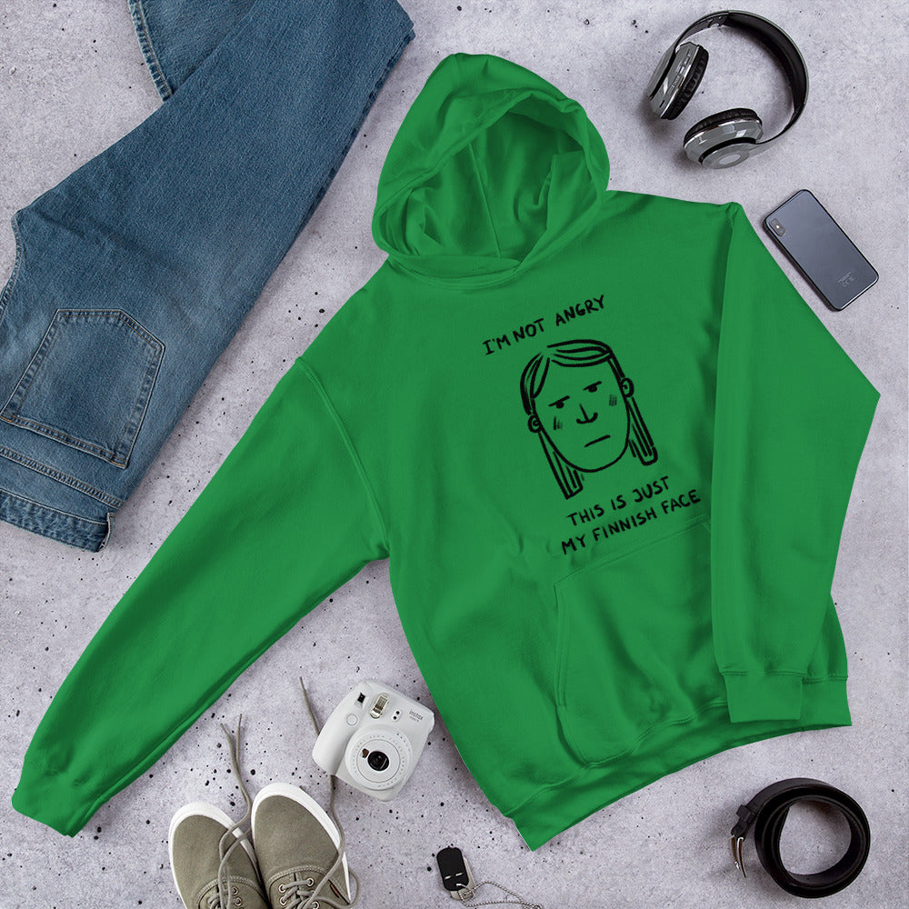 Finnish Face Humour Women's Hoodie - Finnish hoodie from Very Finnish Problems