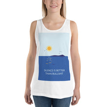 Load image into Gallery viewer, Silence is Better Unisex Tank Top
