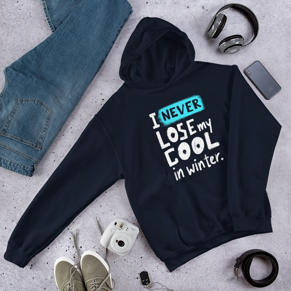 Never Lose My Cool Finnish Humour Hoodie - Finnish hoodie from Very Finnish Problems