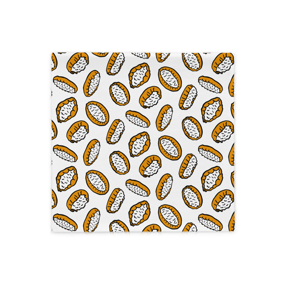 Karjalanpiirakka Pillow Case Finnish Food Pillow - alternate view - Very Finnish Problems