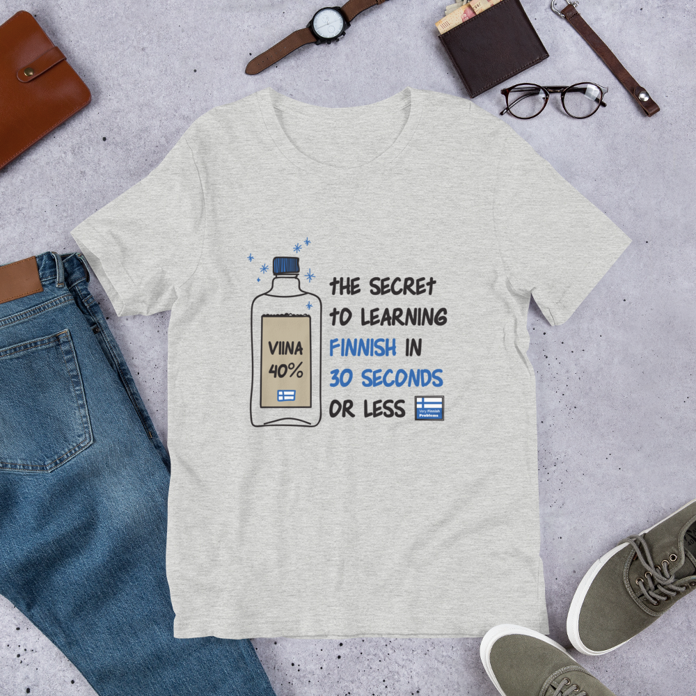 Secrets of Finnish Revealed Food T-Shirt - alternate view - Very Finnish Problems
