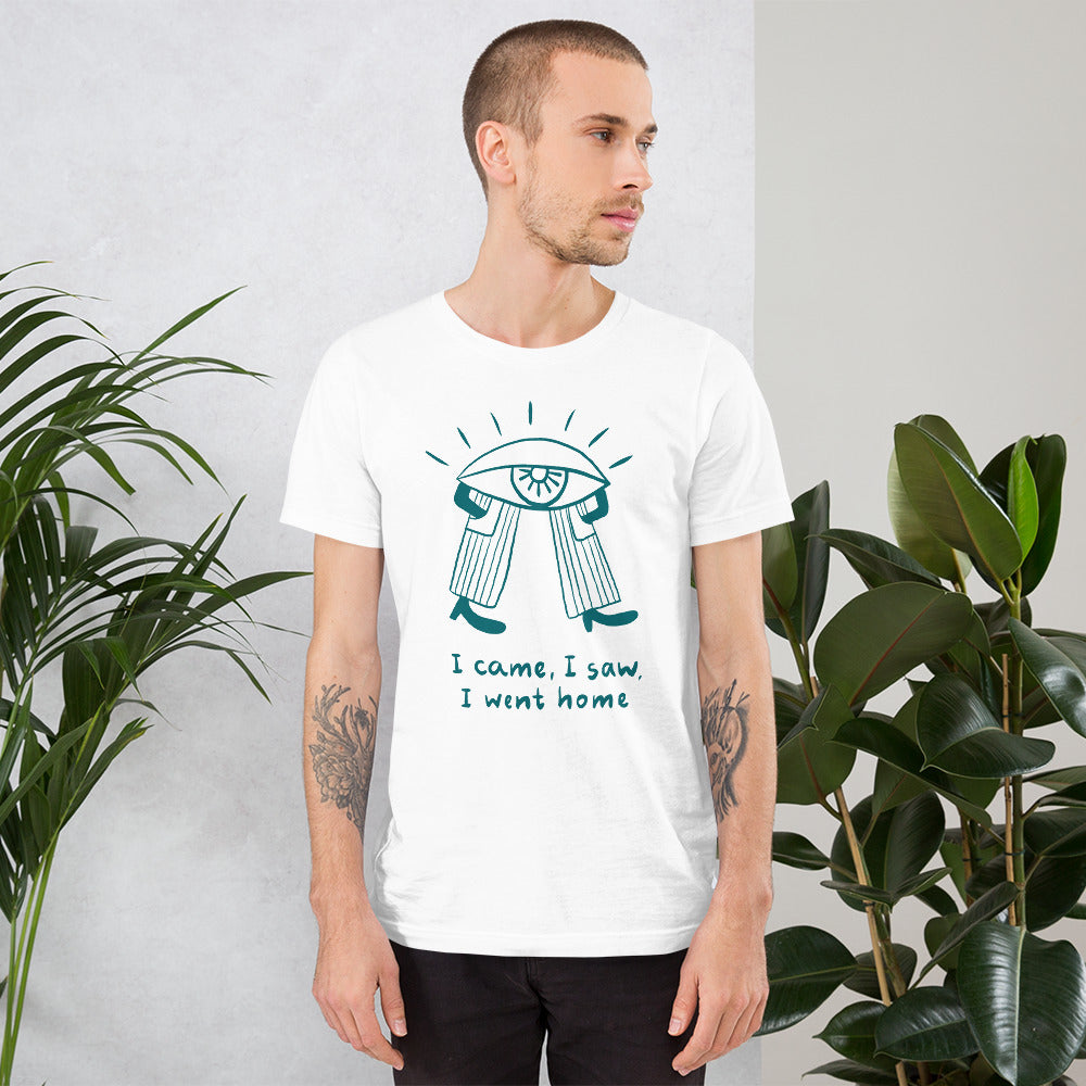 Came saw went home Finnish Introvert T-Shirt - Finnish t-shirt from Very Finnish Problems