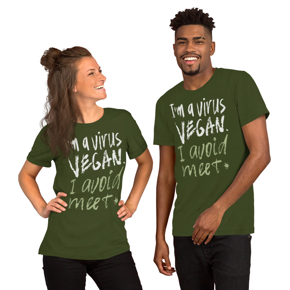 Virus Vegan Finnish Introvert T-Shirt - Very Finnish Problems official t-shirt