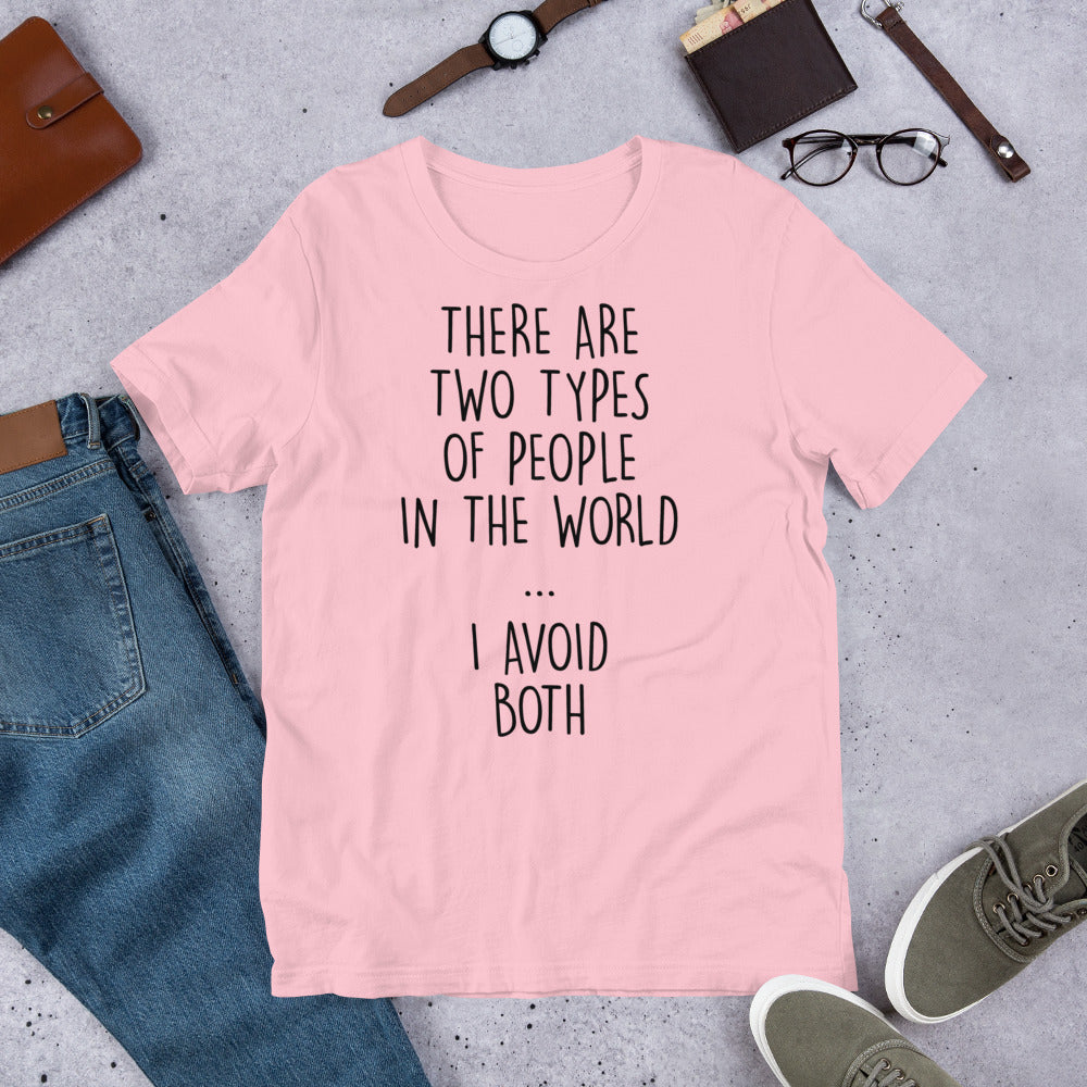 Two Types of People II Finnish Introvert T-Shirt - Finnish t-shirt from Very Finnish Problems
