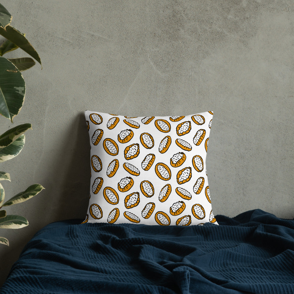 Karjalanpiirakka Finnish Food Pillow - Finnish pillow from Very Finnish Problems