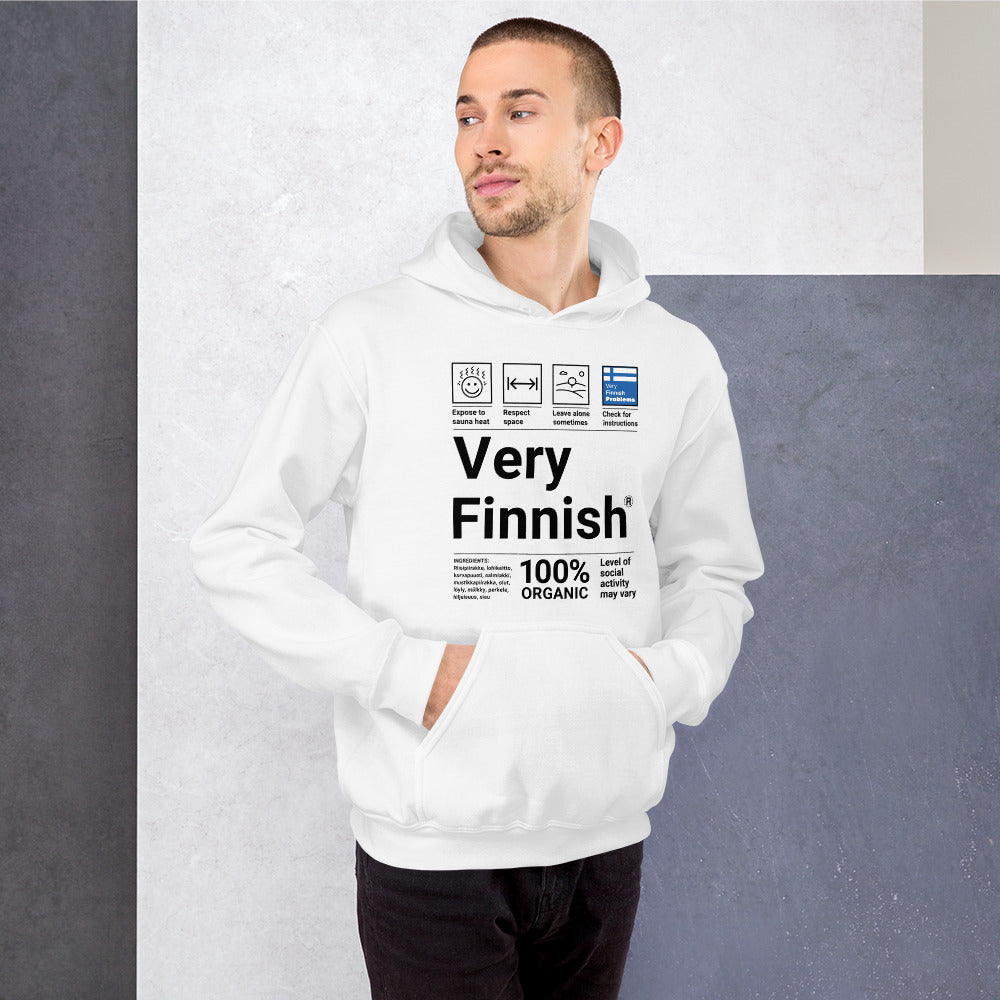 Very Finnish Service Manual Winter Hoodie - Finnish hoodie from Very Finnish Problems