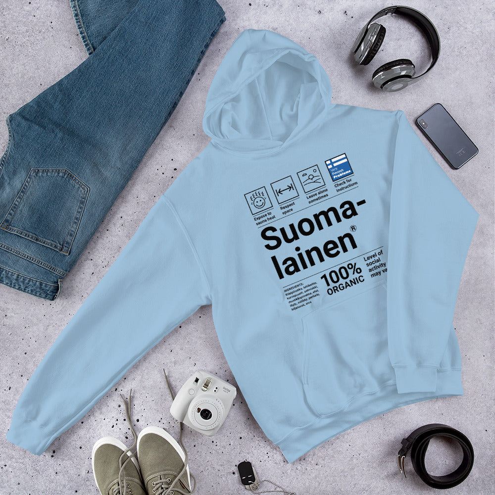 Suomalainen Service Manual Finnish Winter Hoodie - alternate view - Very Finnish Problems