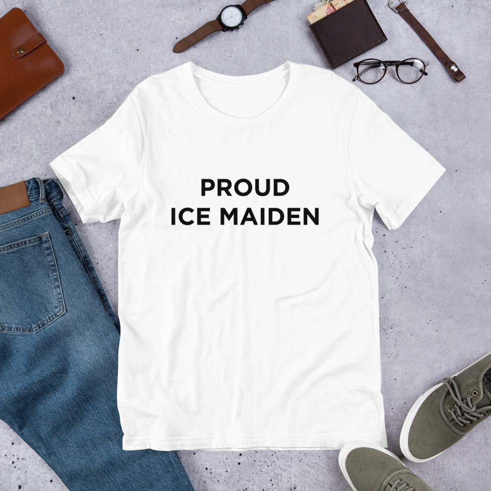 Proud Ice Maiden Finnish Winter T-Shirt - alternate view - Very Finnish Problems
