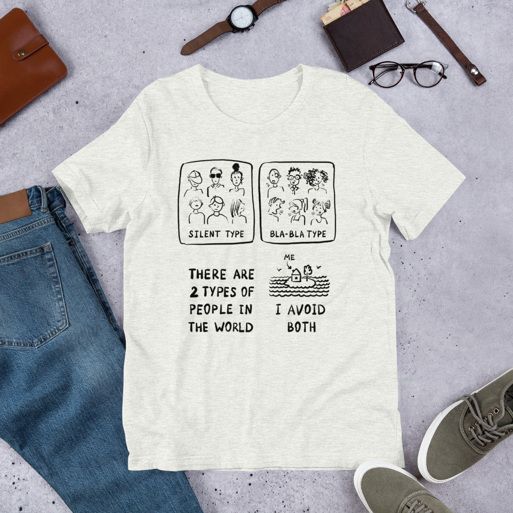 Two Types of People I Finnish Introvert T-Shirt - Finnish t-shirt from Very Finnish Problems