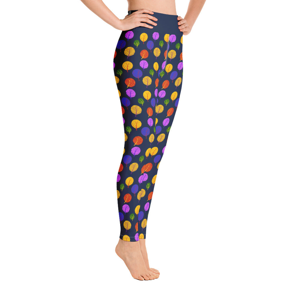 Autumn Yoga Finnish Nature Leggings - alternate view - Very Finnish Problems