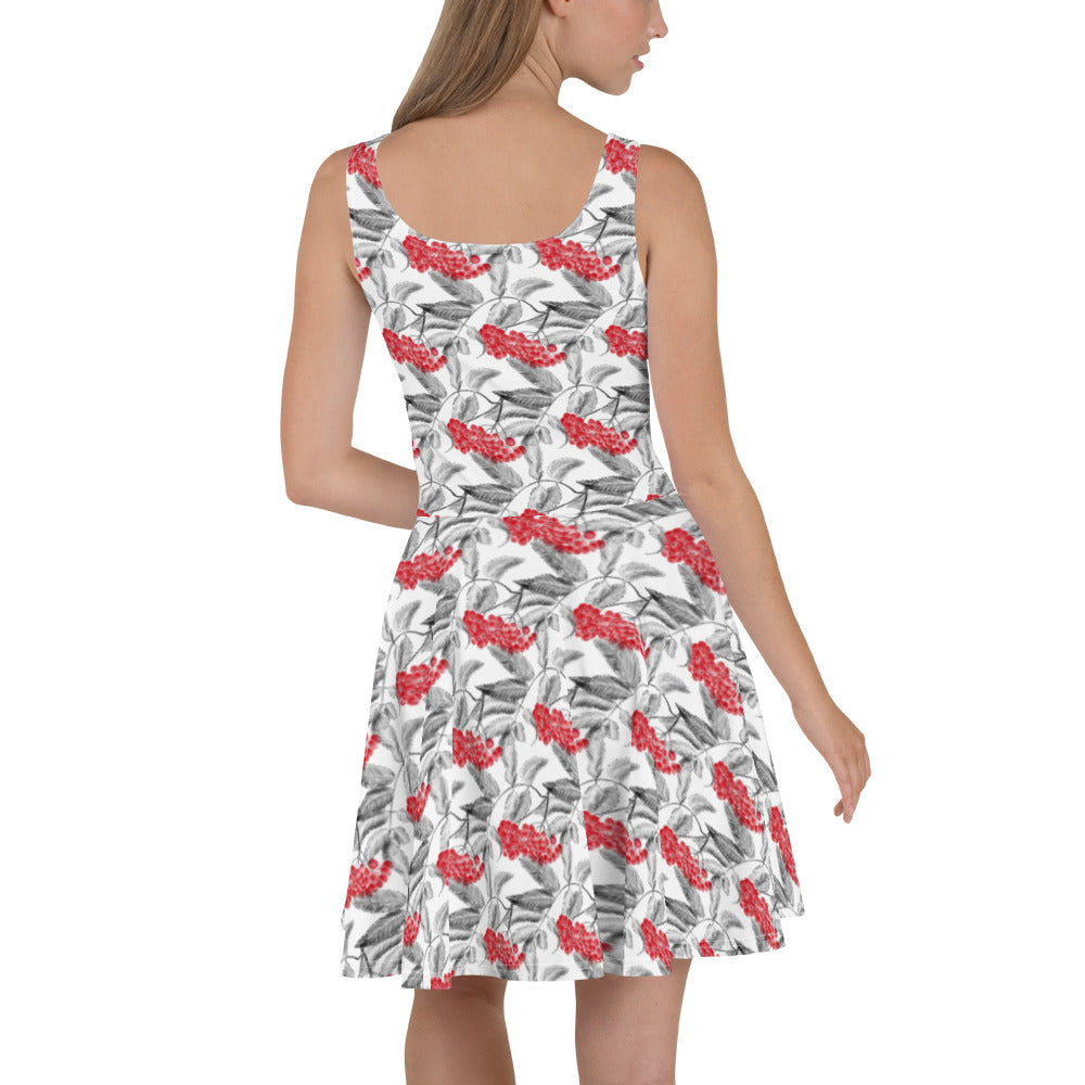 Beautiful Berries Skater Finnish Nature Dress - Finnish dress from Very Finnish Problems
