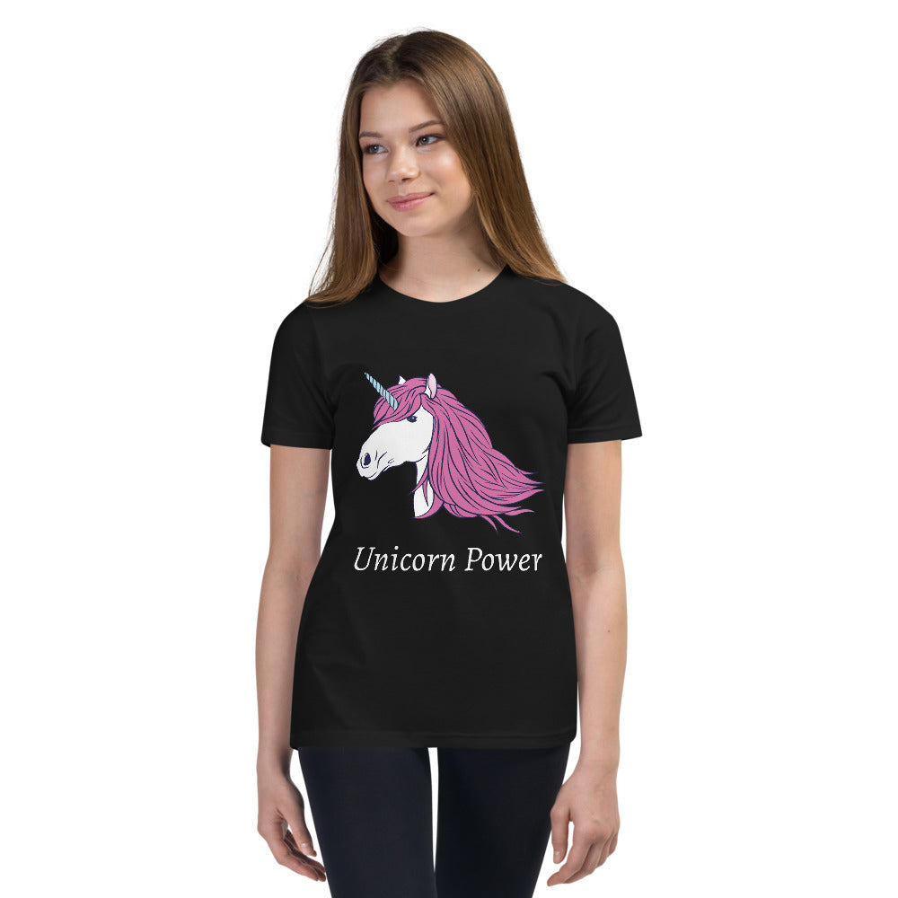 Unicorn Power Finnish Humour Youth T-Shirt - Very Finnish Problems official youth t-shirt